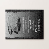 Het leven en de Waarden, geïllustreerd de citaat v Legpuzzel (Horizontaal)