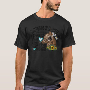 Het leven ergens tussen Jezus neemt het wiel aan T-shirt