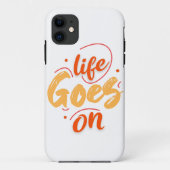 Het leven gaat door Case-Mate iPhone case (Achterkant)