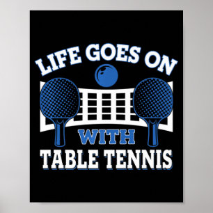 Het  leven gaat door met Tennis Ball Game P Poster