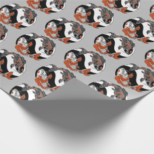 Het leven gaat over evenwicht. Twee symbolen voor  Cadeaupapier