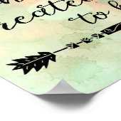 Het leven: Het ontdekken van wie God je creeerde o Poster (Hoek)