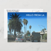 Het leven in de Los Angeles Freeway Briefkaart (Voorkant / Achterkant)