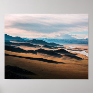 Het leven in de woestijn poster