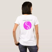 Het leven in een evenwichtig leven t-shirt (Achterkant volledig)