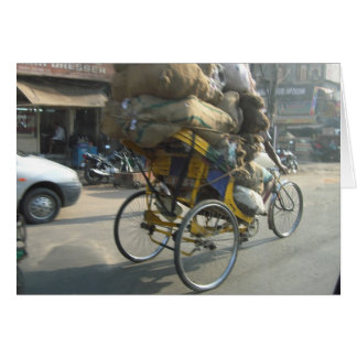 Het leven in India: Bicycle Rickshaw