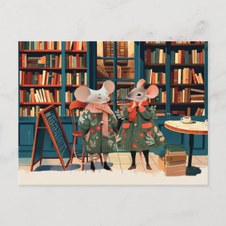 Het leven in Mice Town - Booklovers Chitchat Briefkaart