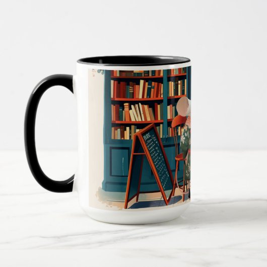 Het leven in Mice Town - Booklovers Chitchat Mok (Links)