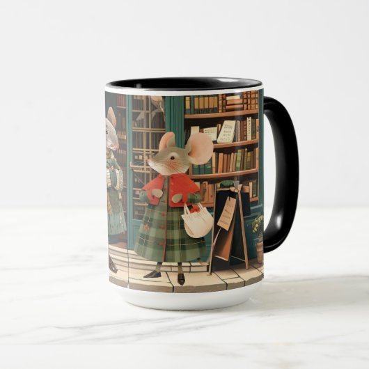 Het leven in Mice Town - Mr & Mrs Blume Mok (Voorkant rechts)