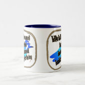 Het leven is als een blik Sardines... Mok (Center)