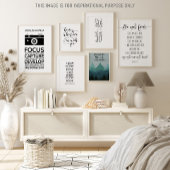 Het leven is als een camera, een Inspirerend citaa Poster