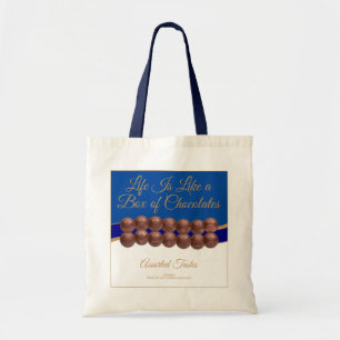 Het Leven Is Als Een Doos Chocolade Tote Bag