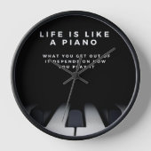 Het leven is als een Inspirerend (Voorkant)