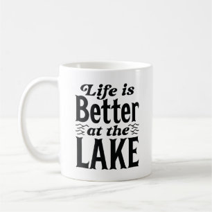 Het Leven Is Beter Aan Het Meer Koffiemok