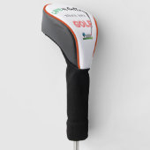 Het leven is beter als je golf, Cool Golf Club Golfheadcover (Schuin)