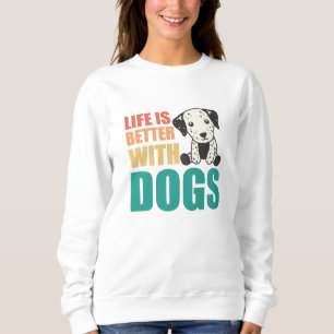 Het leven is beter bij honden met een Dalmatische Trui