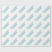 Het leven is beter buiten cadeaupapier (Vlak)