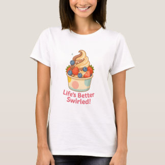 Het leven is beter gedraaid t-shirt