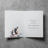 Het leven is beter hand in hand met papa Vaderdag Kaart