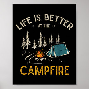 Het leven is beter in Camper C. Poster