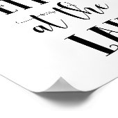 Het leven is beter in het meer poster (Hoek)