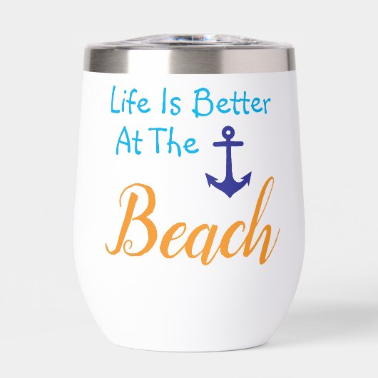 Het leven is beter in het strand (Voorkant)