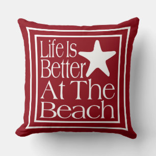 Het leven is beter in het strand kussen