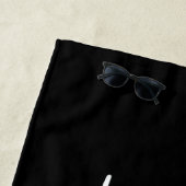 Het leven is beter in het strand strandlaken (In situ)