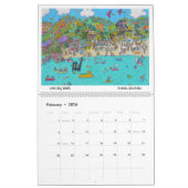 Het leven is beter in Roatan Calendar Kalender (Feb 2026)