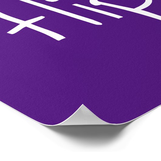 Het leven is beter in Teenslipper Poster (Hoek)