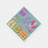 Het leven is beter in Teenslipper Servet (Hoek)