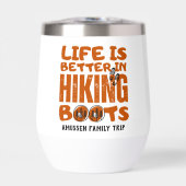 Het leven is beter in wandelschoenen (Voorkant)