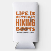 Het leven is beter in wandelschoenen reizen (Achterkant)