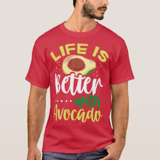 Het leven is beter met Avocado T-shirt