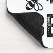 Het leven is beter met bijen koele honing bij dier muismat (Hoek)