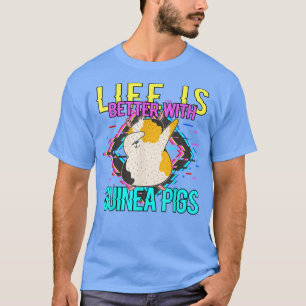 Het leven is beter met cavia's3934 t-shirt