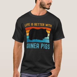 Het leven is beter met cavia's _2 t-shirt