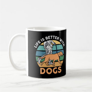 Het leven is beter met DOGS Koffiemok