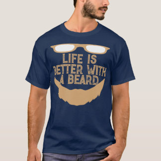 Het leven is beter met een baard 2 t-shirt