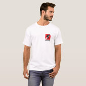 Het leven is beter met een boot en een hond t-shirt (Voorkant volledig)