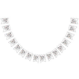 Het leven is beter met een Cat quote slogan Vlaggetjes