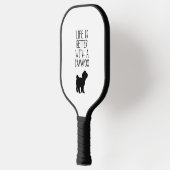 Het leven is beter met een Cavapoo Pickleball Paddle (Links)