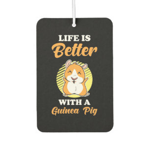 Het leven is beter met een cavia luchtverfrisser