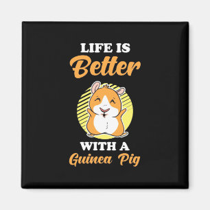 Het leven is beter met een cavia magneet