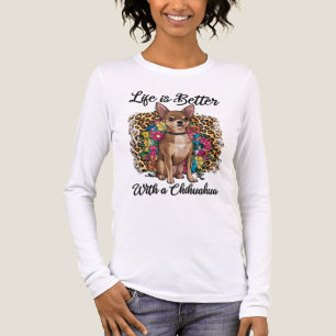 Het Leven Is Beter Met Een Chihuahua Tri-Blend Shirt