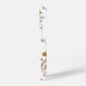 Het leven is beter met een citaat van Dog grappige iPhone Hoesje (Linkerkant)