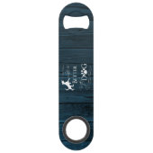 Het leven is beter met een Dog Bottle Open - Blue Speed Flessenopener (Voorkant)