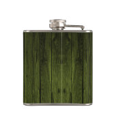 Het leven is beter met een Dog Flask - Groen Heupfles (Achterkant)