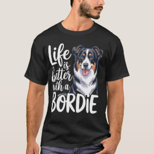 Het Leven Is Beter Met Een Grappige Border Collie T-shirt