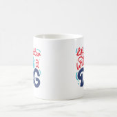 Het leven is beter met een hond koffiemok (Center)